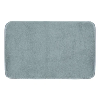Sklisikker baderomsmatte <strong>Mello</strong>  Blå 50x80 cm