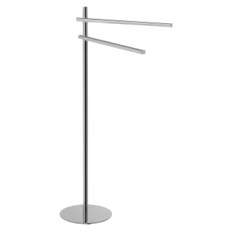 Frittstående håndkleholder <strong>Tavik</strong>  Krom Blank