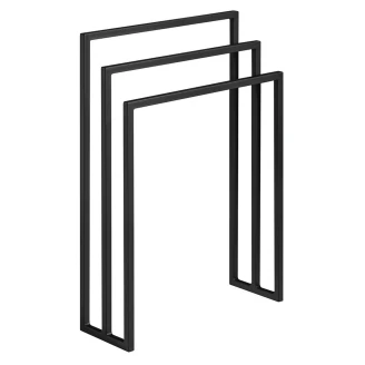 Frittstående håndkleholder <strong>Soppio</strong>  Svart Matt 55x80 cm