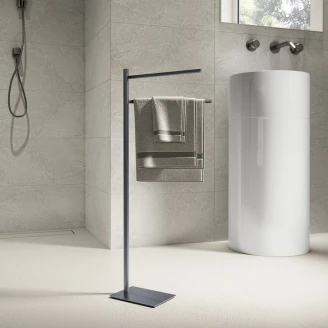 Frittstående håndkleholder <strong>Loa</strong>  Titanium Matt
