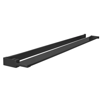 Hylle til dusjvegg <strong>Tirva</strong>  60-140 cm Svart Matt