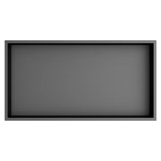 Dusjnisje <strong>Kino</strong>  Titanium Matt 51x27 cm