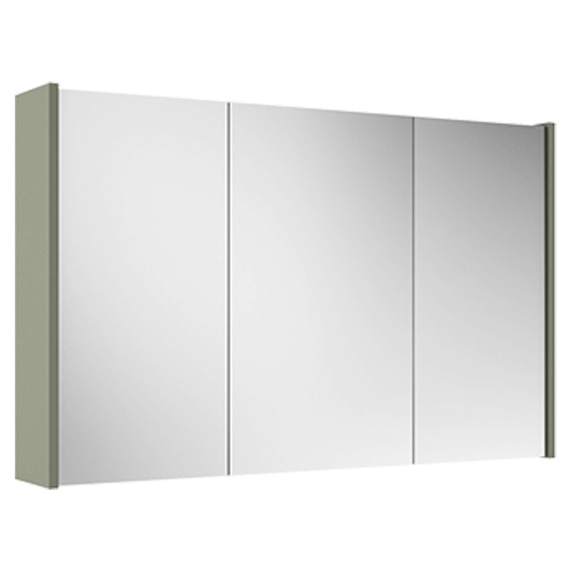 Speilskap Lumin Oliv Matt  100 cm