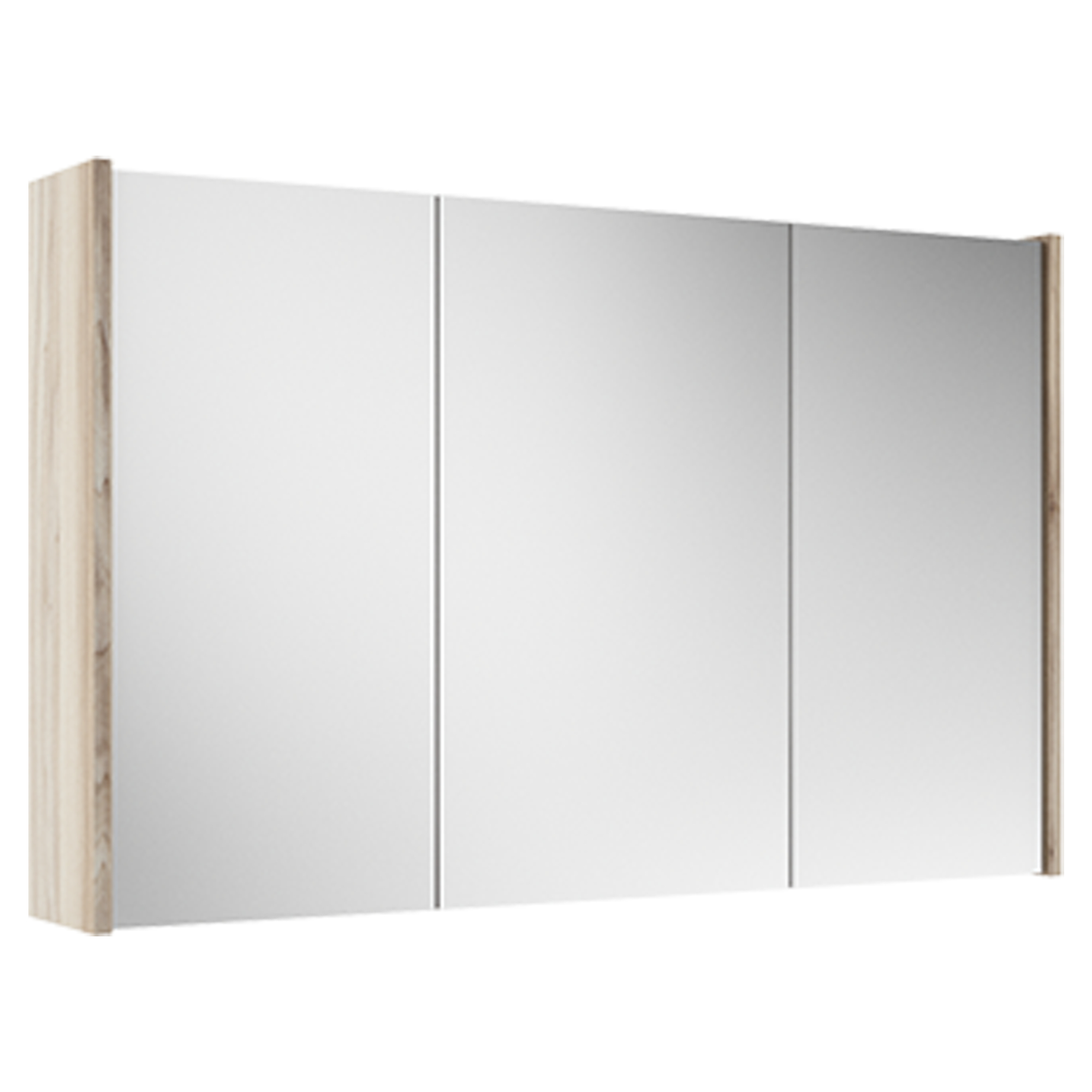 Speilskap Lumin Tre Beige Matt  100 cm