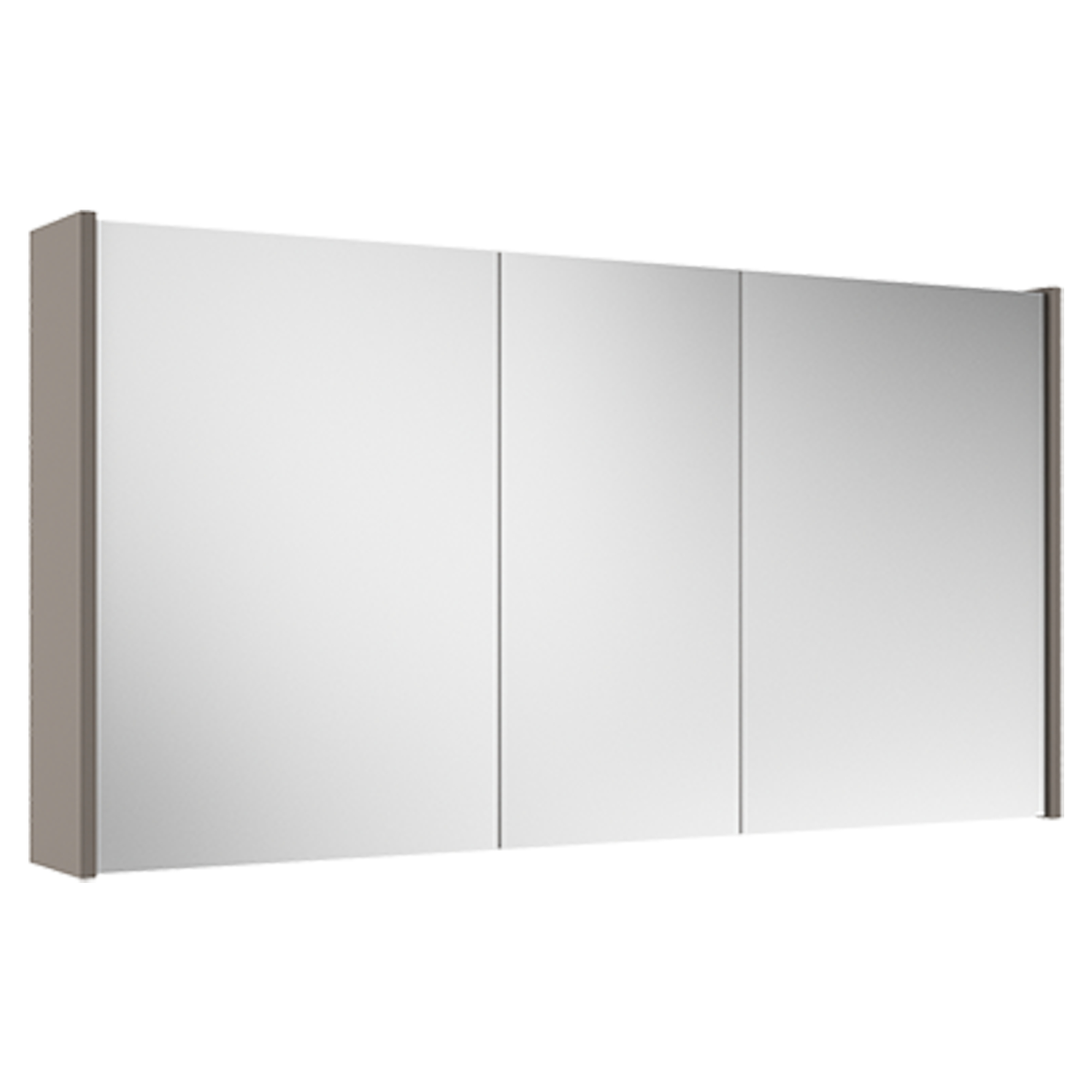 Speilskap Lumin Grå Matt 120 cm