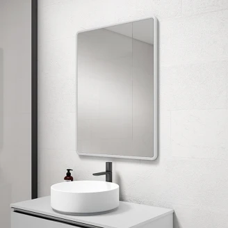 Speil <strong>Noema</strong>  60x80 cm Hvit Matt