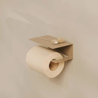 Toalettpapirholder <strong>Sommardopp</strong>  14 cm Beige