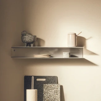 Hylle <strong>Sommardopp</strong>  60x14 cm Krom C-Formad