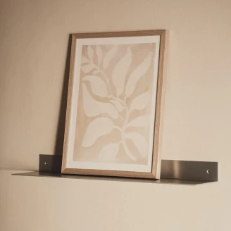 Hylle <strong>Sommardopp</strong>  60x14 cm Krom L-Formad