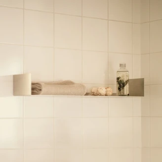 Hylle <strong>Sommardopp</strong>  60x14 cm Krom U-Formad
