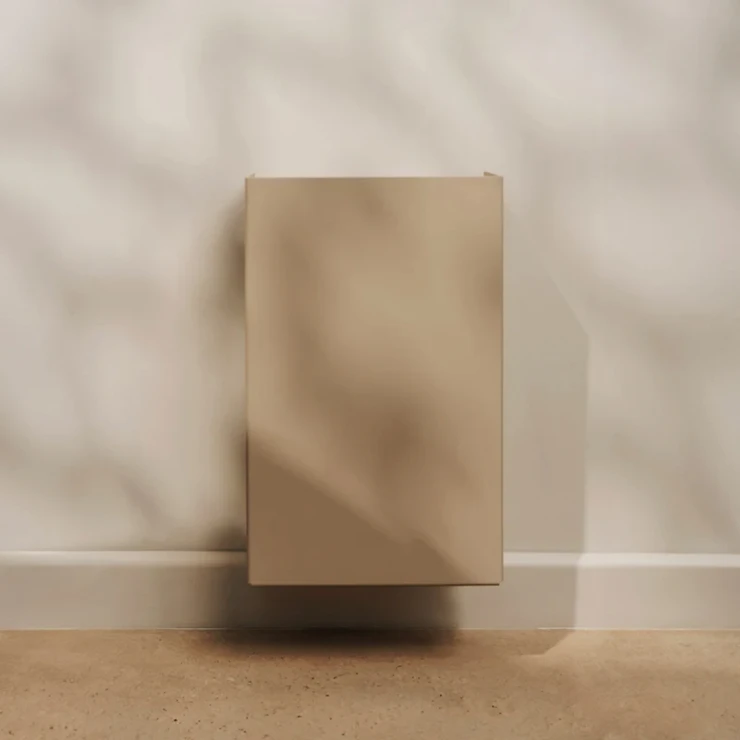 Papirkurv Sommardopp 9L Beige