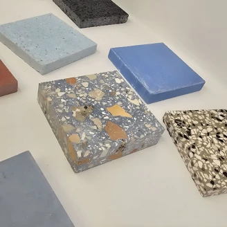 Terrazzo Graniglia Acquamarina Matt 20x20 cm