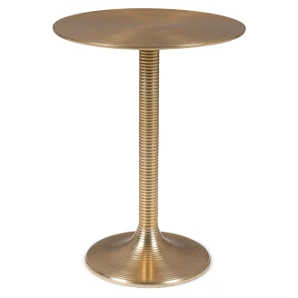 Bold Monkey Sidebord <strong>Hypnotising</strong>  Gull Blank Ø 37 cm