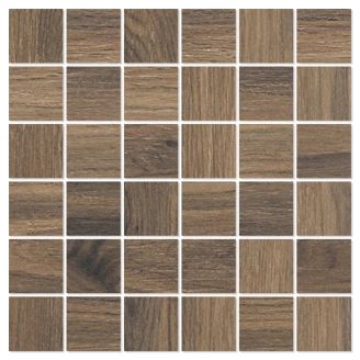Treflis Mosaikk <strong>Pinewood</strong>  Brun Matt 30x30 (5x5) cm