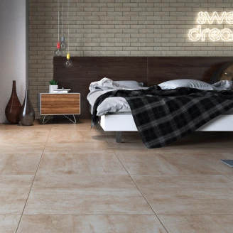 Veggflis Belford Beige Matt 7x25 cm