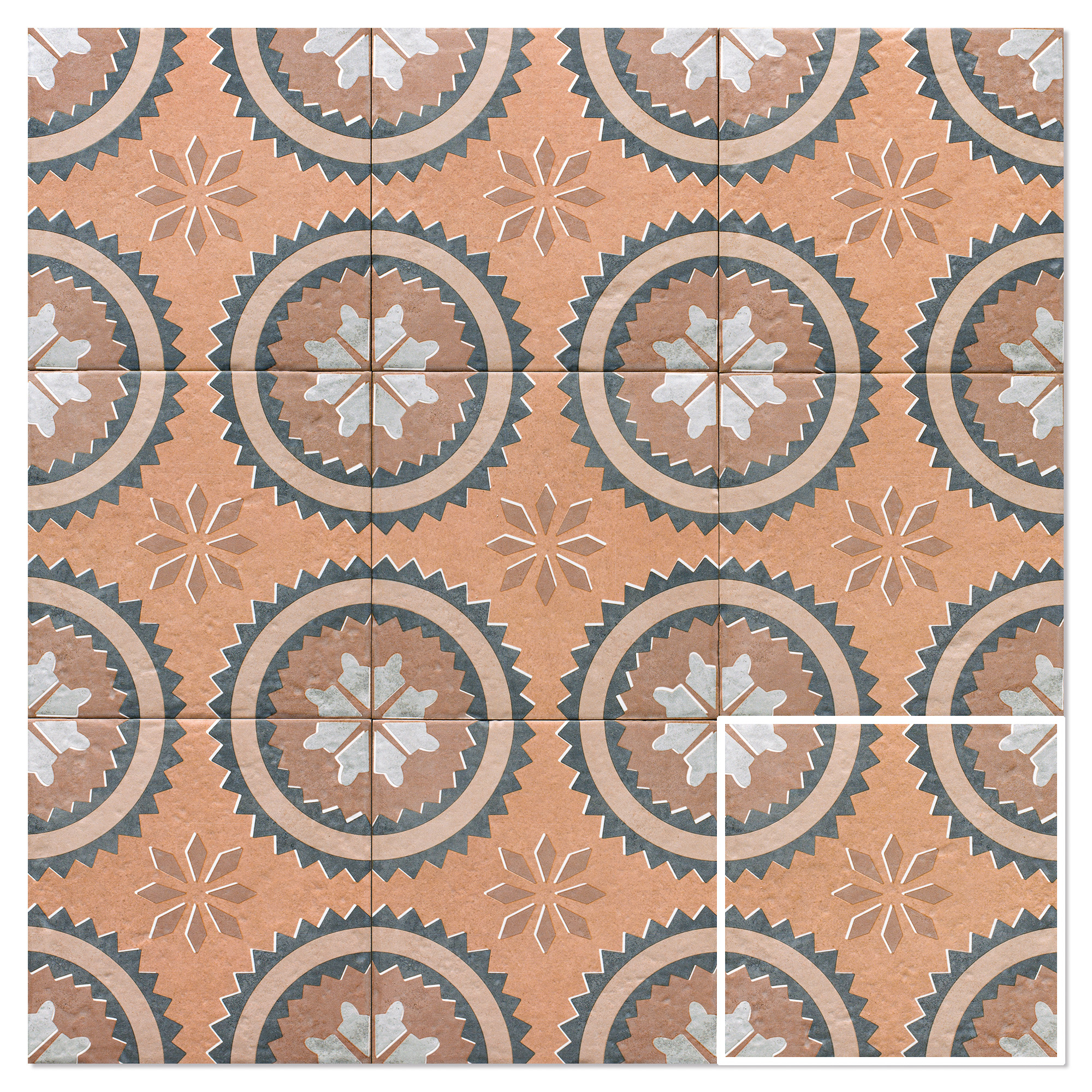 Mainzu Gulvflis Canem Terra Terra Matt 20x20 cm
