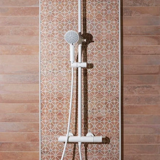 Mainzu Gulvflis <strong>Argile</strong>  Rose Matt 15x30 cm