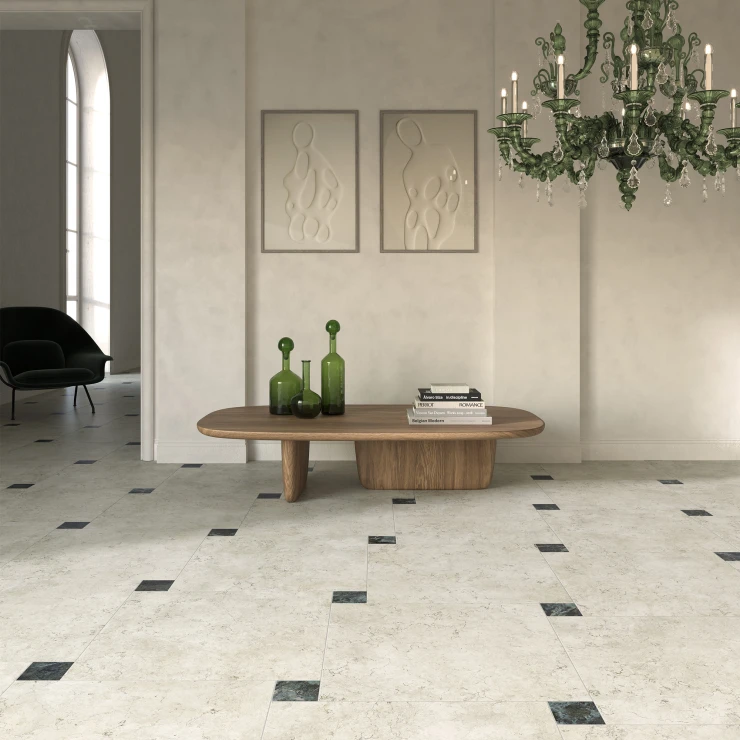 Unicomstarker Gulvflis Marmorea Biancone Matt 60x60 cm