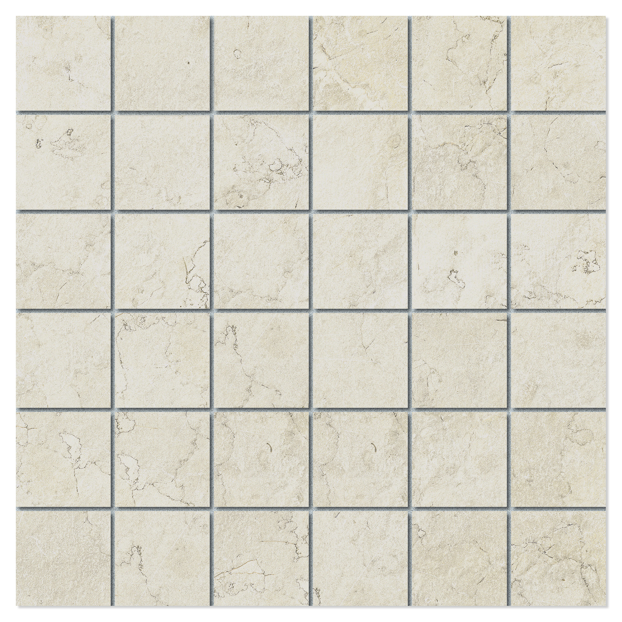 Unicomstarker Marmor Gulvflis Biancone Matt 30x30 (5x5) cm
