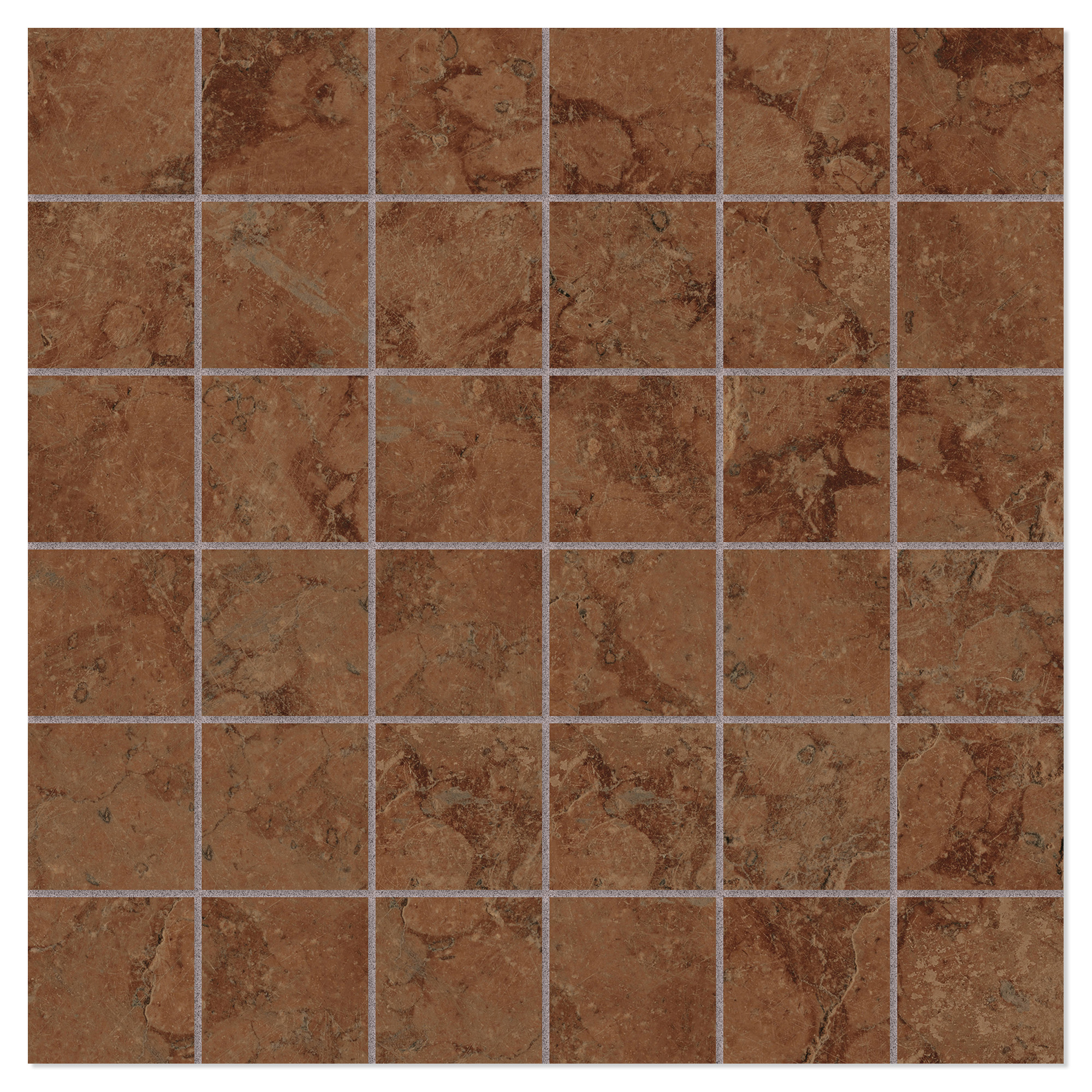 Unicomstarker Marmor Gulvflis Rosso Verona Matt 30x30 (5x5) cm