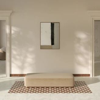 Unicomstarker Dekor Gulvflis <strong>Marmorea</strong>  Domus Rosso Matt 60x60 cm