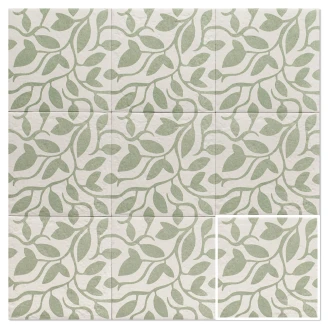 Mainzu Gulvflis <strong>Green Garden</strong>  Green Five Matt 20x20 cm