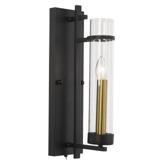 Vegglampe <strong>Aspira</strong>  Svart Matt
