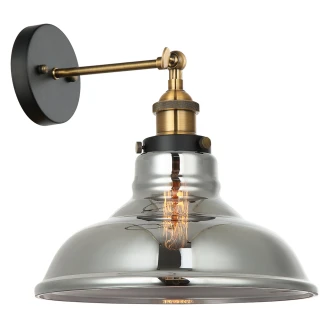 Vegglampe <strong>Huron</strong>  Røyk Blank