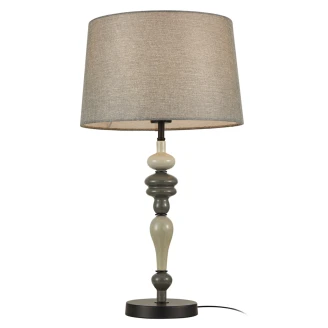 Bordlampe <strong>Nerova</strong>  M Grå, Svart Matt