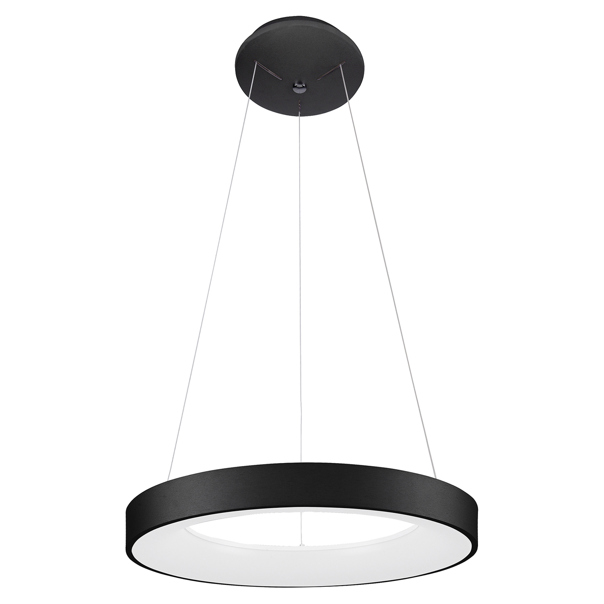 Hengelampe Gianni Svart Matt Ø 48 cm