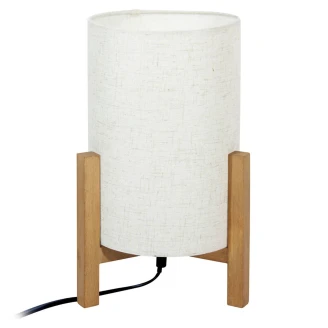 Bordlampe <strong>Onesa</strong>  Hvit, Tre Matt