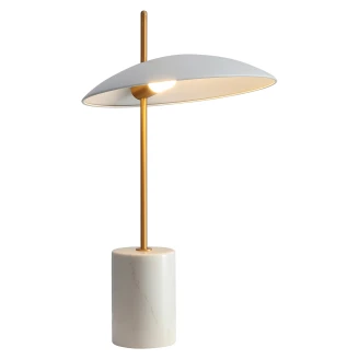 Bordlampe <strong>Vilano</strong>  Hvit Marmor Matt