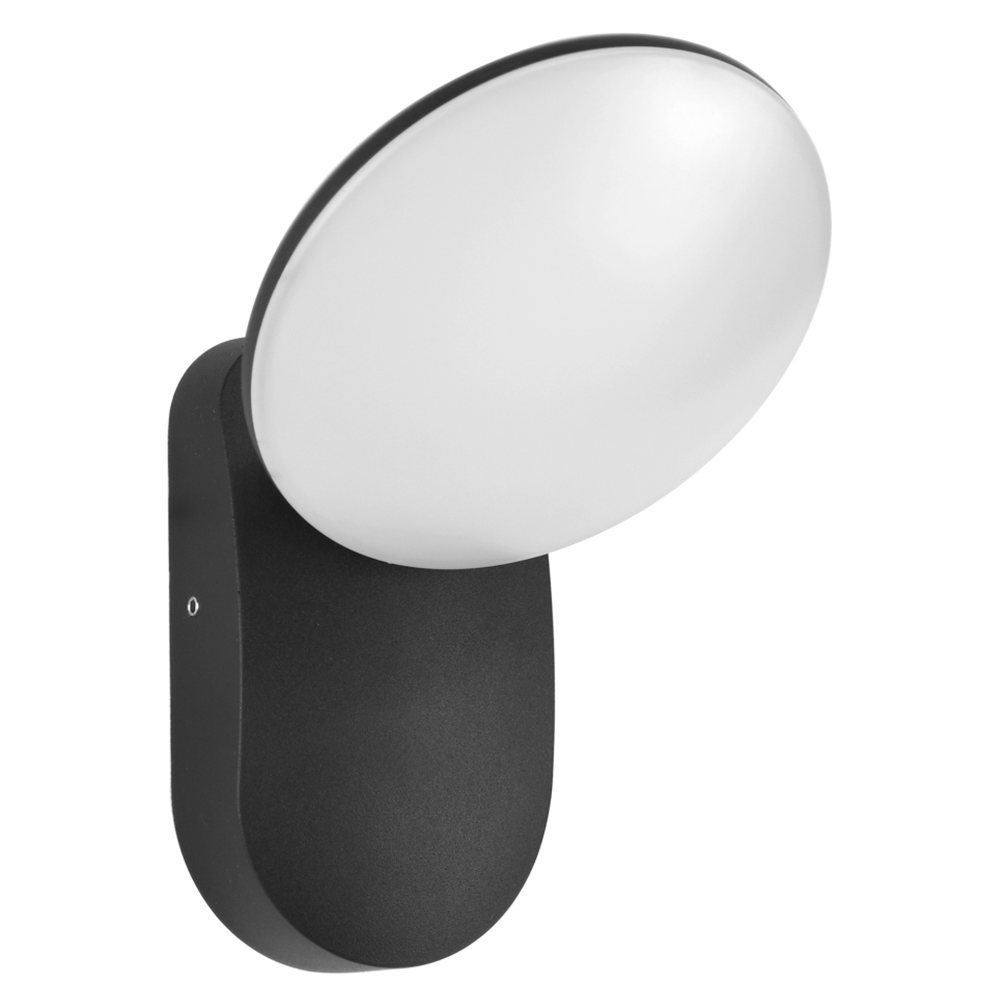 Vegglampe Montel 4000 K Svart Matt
