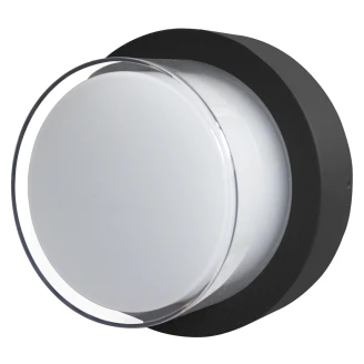Utendørs Vegglampe <strong>Rosan</strong>  M 4000 K Svart Matt