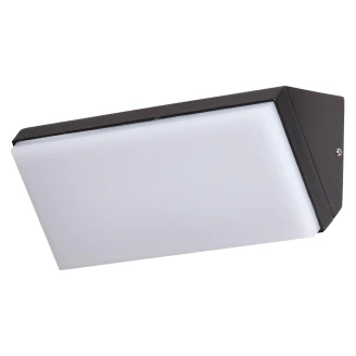 Utendørs Vegglampe <strong>Navaro</strong>  4000 K Svart Matt