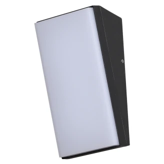 Utendørs Vegglampe <strong>Famos</strong>  4000 K Svart Matt