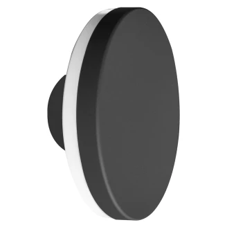 Vegglampe <strong>Vianoa</strong>  Rund Svart Matt