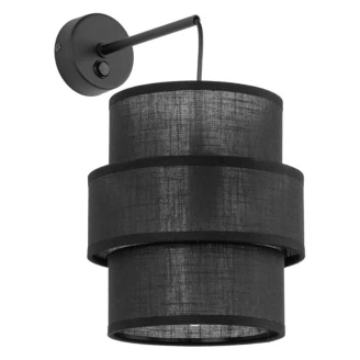 Vegglampe <strong>Luma</strong>  Svart Matt