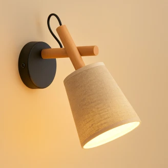 Vegglampe <strong>Sona</strong>  Beige Matt