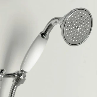Takdusjsett Lancaster Krom Blank med Termostat