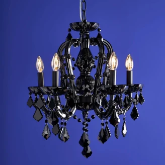 Werner Voss Hengende Lampe <strong>Aurora Delta</strong>  Svart Blank