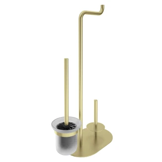 Toalettpapirholder 3-funktions <strong>Silia</strong>  Gull Matt