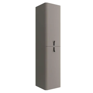 Høyskap <strong>Avrel</strong>  Taupe Matt med Håndtaken Svart