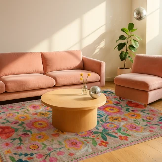 Werner Voss Teppe Fiore Flerfarget