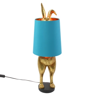 Werner Voss Bordlampe <strong>Hiding Bunny®</strong>  Turkis, Gull