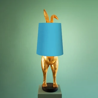 Werner Voss Bordlampe <strong>Hiding Bunny®</strong>  Turkis, Gull