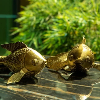 Werner Voss Dekorasjonsfigur <strong>Gold Fish</strong>  Gull