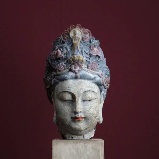Werner Voss Dekorasjonsfigur <strong>Goddess-Flores</strong>  Grå