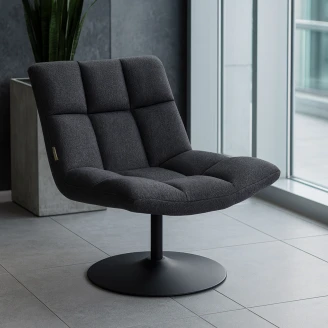 Dutchbone Loungestol <strong>Bar</strong>  Mørkegrå