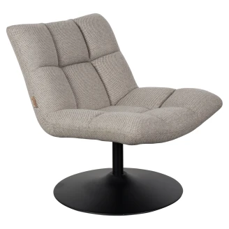 Dutchbone Loungestol <strong>Bar</strong>  Lysgrå